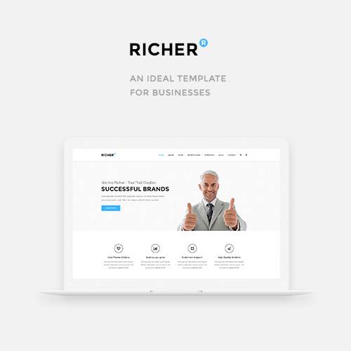 Richer – Responsive Multi-Purpose WordPress Theme v.3.2.5