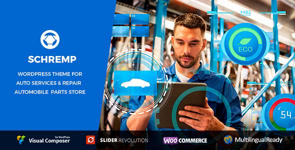 Schremp v3.1 – Auto Repair WordPress Theme