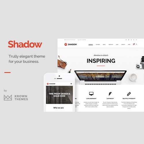 Shadow – v.1.7.0 Responsive & Retina Multi – Purpose WordPress Theme Download