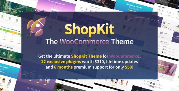 ShopKit v.2.3.2 – WooCommerce WordPress Theme Download