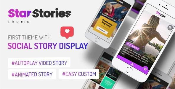 StarStories wordpress theme