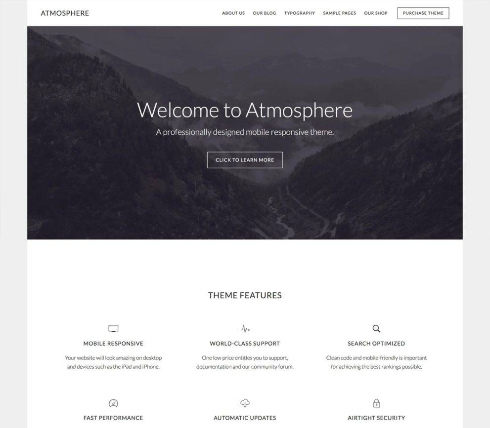 StudioPress Atmosphere Pro Genesis WordPress Theme v1.1.3 Download