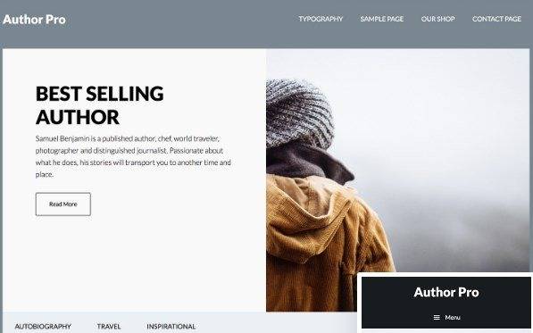 StudioPress Author Pro v.1.2.4 Genesis WordPress Theme