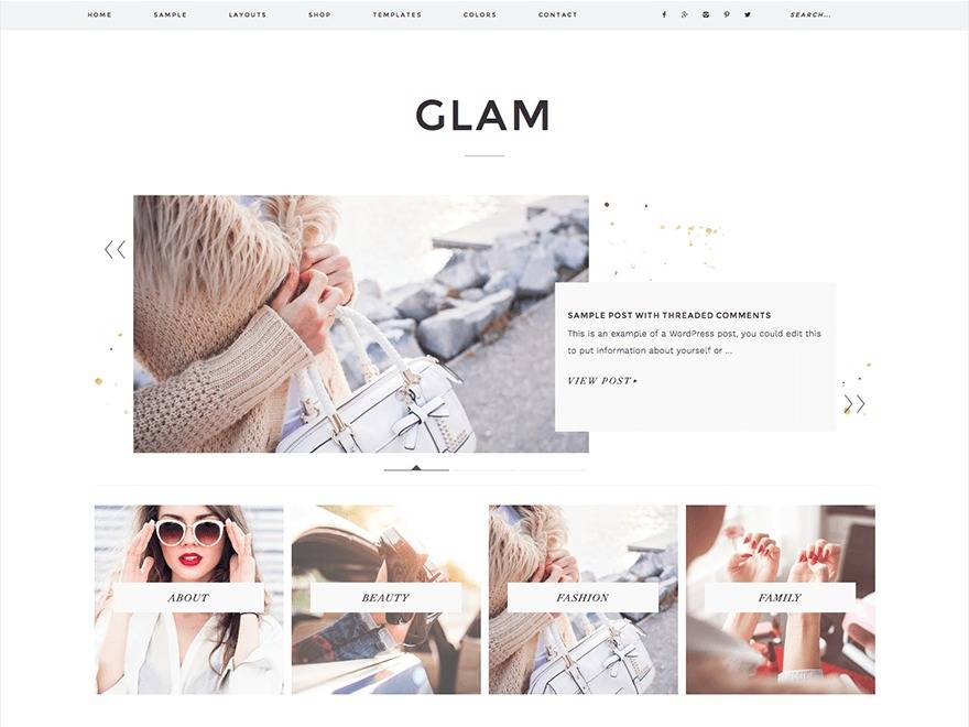 StudioPress Glam Pro Genesis WordPress Theme v1.0.3 Download