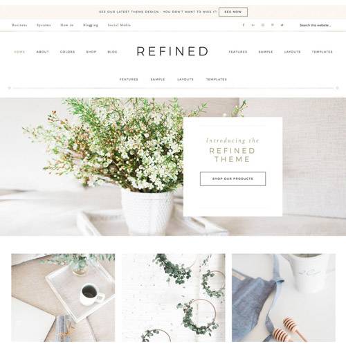 Refined Pro wordpress theme