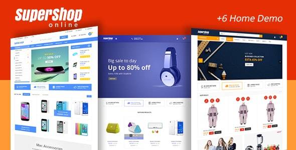 SuperShop v.2.7 – Market Store WooCommerce WordPress Theme Download