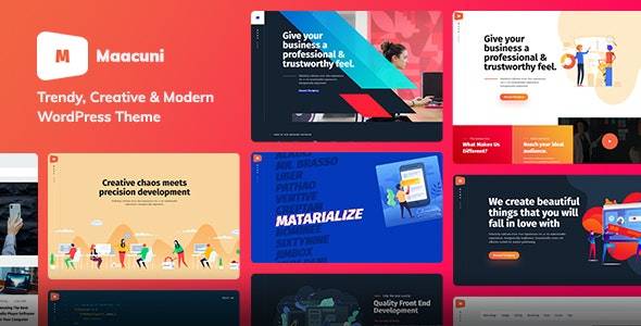 Maacuni – v.1.5 Multipurpose Creative Portfolio WordPress Theme Download