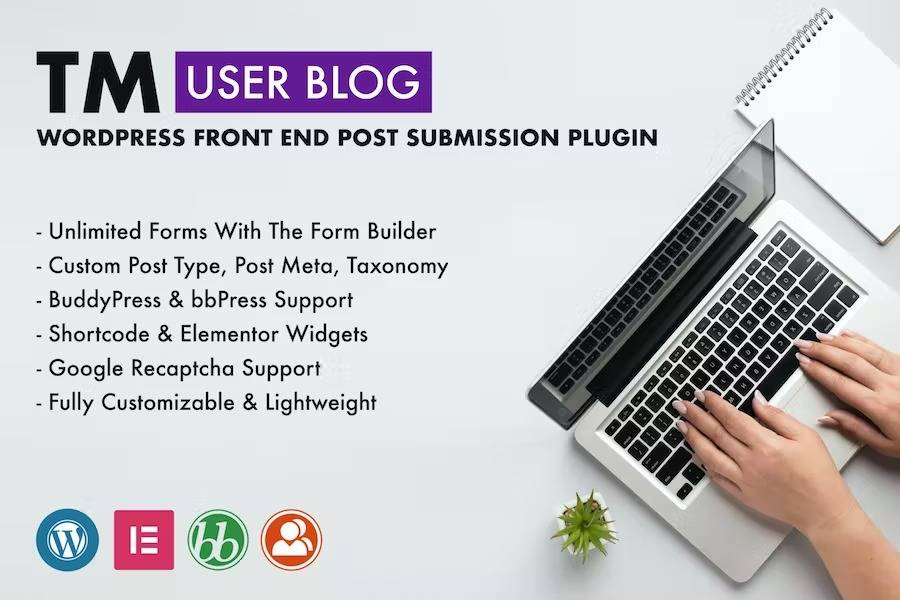 TM User Blog v1.3 – WordPress Front End Post Submission Plugin