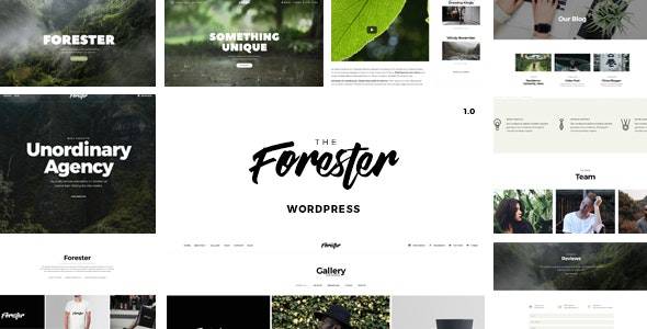 The Forester v.1.4.9 – Elementor Portfolio WordPress Theme Download