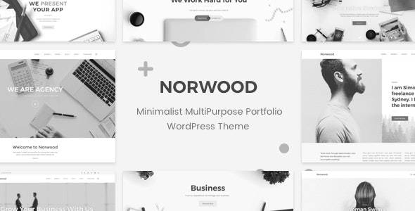 Norwood v1.2.1 – Minimalist MultiPurpose Portfolio WordPress Theme Download