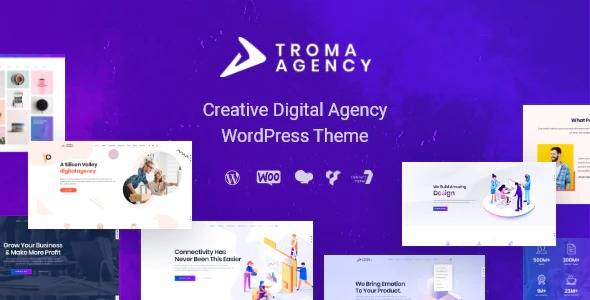 Troma v.1.1.8 – Digital Agency WordPress Theme Download