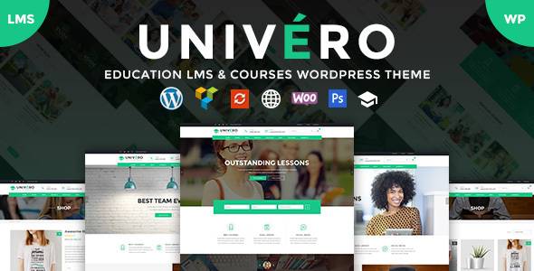 Univero v.1.11 – Education LMS & Courses WordPress Theme Download