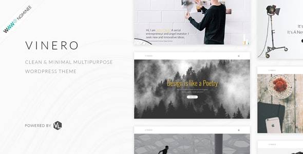 Vinero – v2.2.1 Creative MultiPurpose WordPress Theme Download