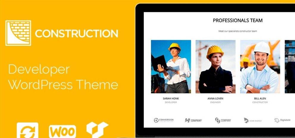 Construction WordPress Theme