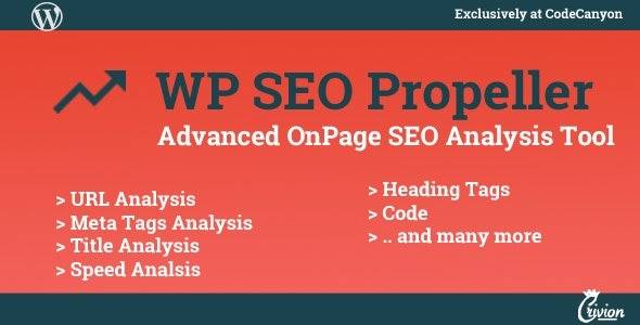 WP SEO Propeller Advanced SEO Analysis Tool Download