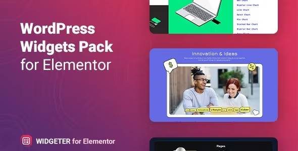 Widgeter v1.0 – WordPress Widgets Pack for Elementor