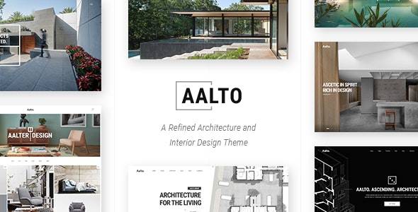 Aalto wordpress theme