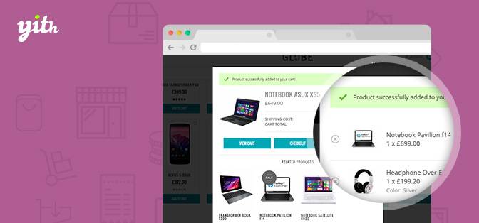 YITH WooCommerce Added to Cart Popup Premium v2.1.0 WordPress Plugin Download (Updated)