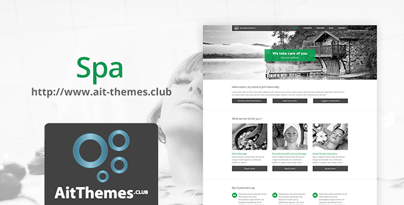 Spa wordpress theme