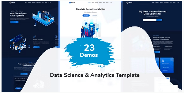 Anada v1.7.7 – Data Science & Analytics Template