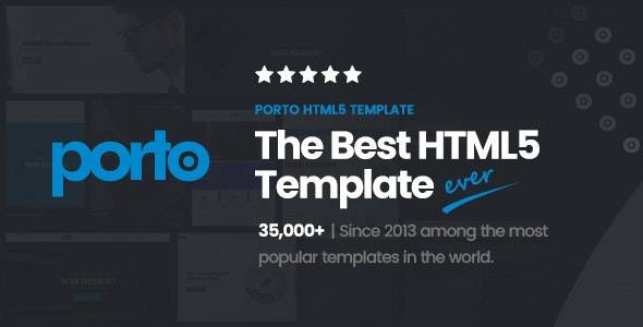 Porto Responsive HTML5 Template Free Download