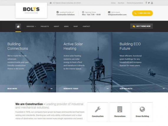 ProteusThemes – Bolts WordPress Theme v1.8.3 Download