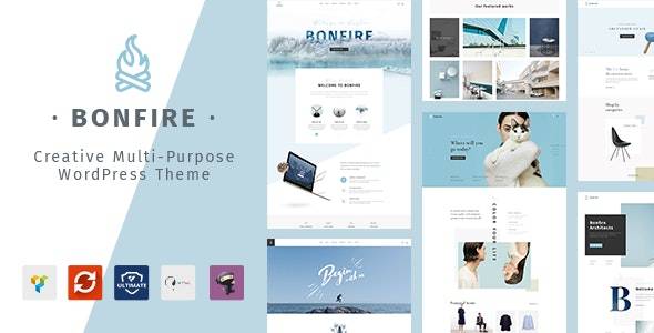 Bonfire v1.6.8 – Creative Multipurpose WordPress Theme Download