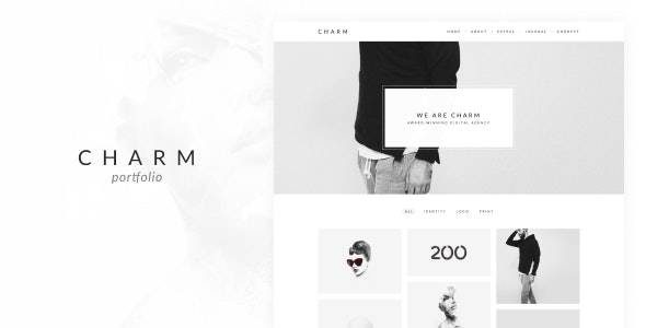 Charm v.1.1.2 – Portfolio for Freelancers & Agencies WordPress Theme Download