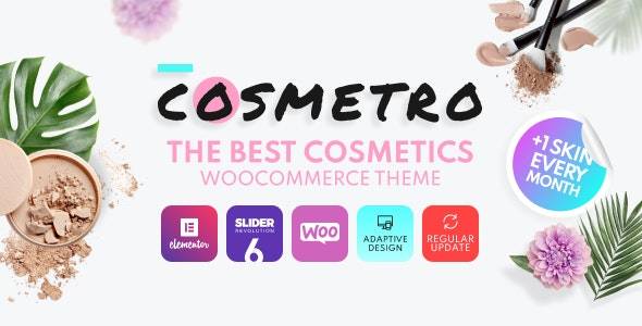 Cosmetro – v4.0.6 Cosmetics Store Elementor WooCommerce WordPress Theme Download