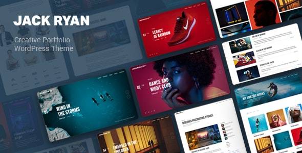 Jack Ryan v.1.0.2 – Creative Portfolio WordPress Theme Download