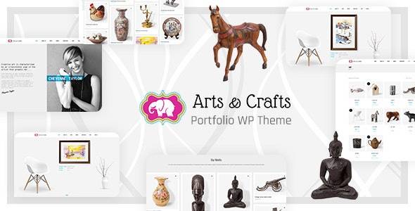 Crafts & Arts – Handmade Artist WordPress Theme v2.5 