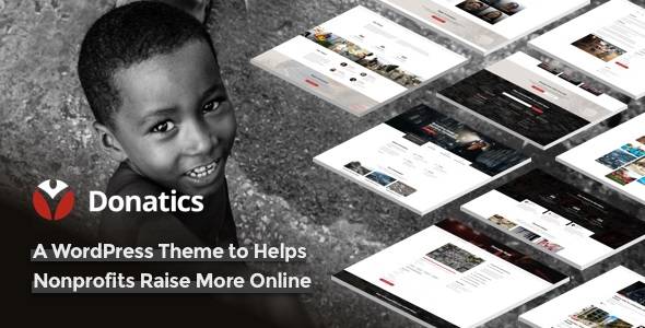 Donatics v.1.2.17 – Charity & Fundraising WordPress Theme Download