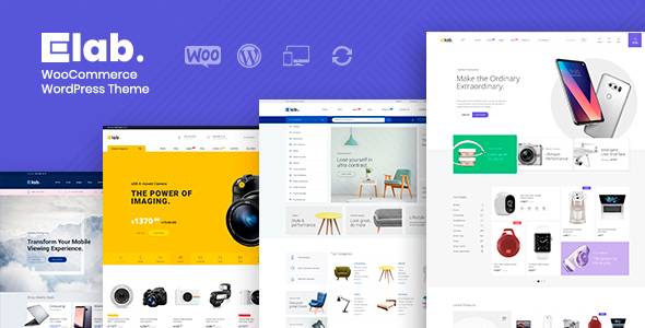 eLab – v.1.2.4 Electronics Shop WordPress Theme Download