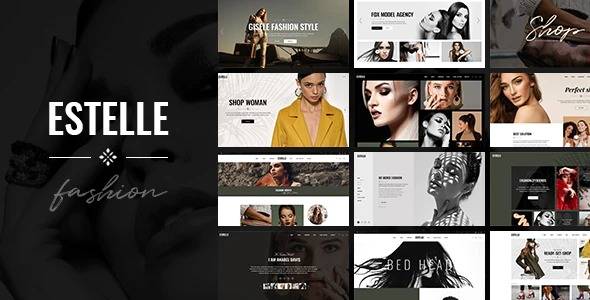 Estelle v.1.0 – Fashion and Modelling Agency WordPress Theme Download