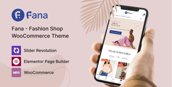 Fana v1.0.7 Fashion Shop WordPress Theme Download - Codeinger