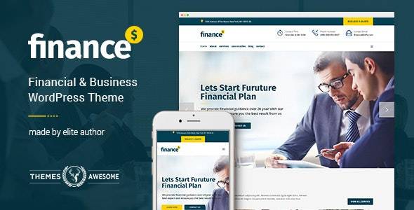 Finance – v1.9 Business Accounting WordPress Theme Download