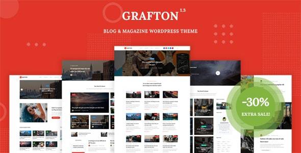 Grafton v.1.4 – Blog & Magazine WordPress Theme Download