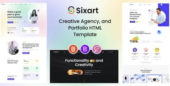 Sixart Digital Agency HTML Template