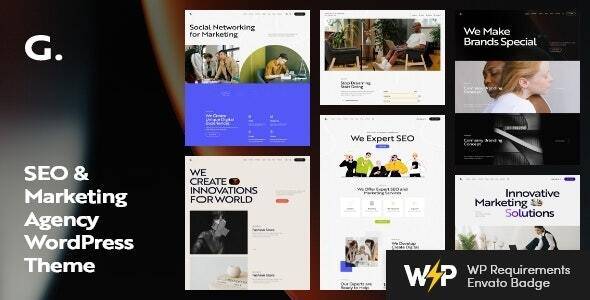 Granola v1.5 – SEO & Marketing Agency WordPress Theme