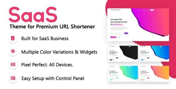 SaaS Theme for Premium URL Shortener v5.5 Download