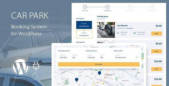 Car Park Booking System for WordPress Download