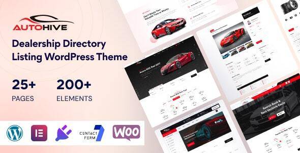 Autohive v1.0.0 – Car Dealer & Rental WordPress Theme Download