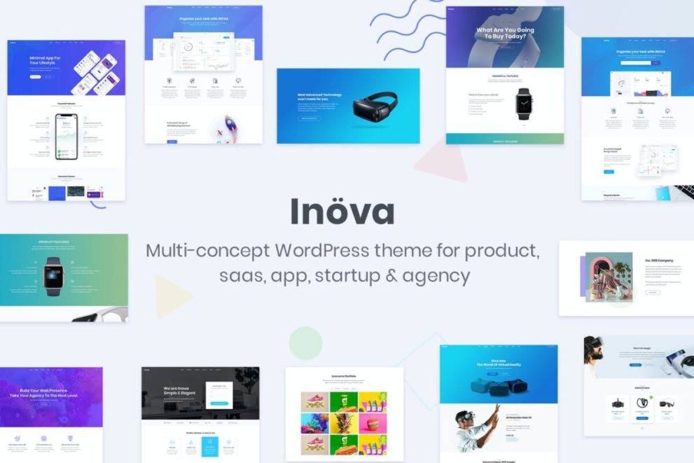 Inova – v3.6.0 Multipurpose WordPress Theme For Startups & Agencies Download