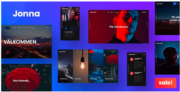 Jonna v1.0.2 – Personal / Resume / Portfolio Website Template