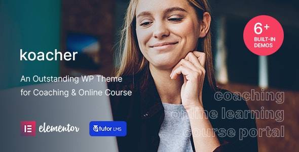 Koacher v1.0.2 – Coaching & Online Course WordPress Theme Download