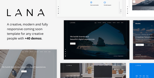 Lana – v.1.1.4 Creative Coming Soon Template Download