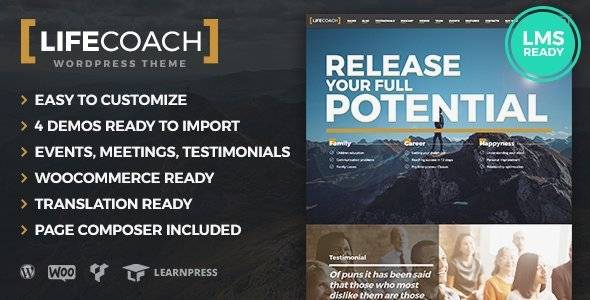 life coach wordpress theme