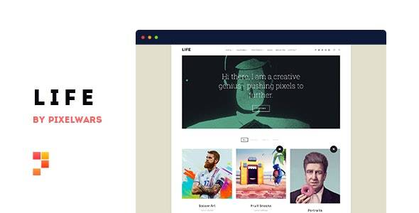 Life v1.1.7 – Boxed Portfolio WordPress Theme Download