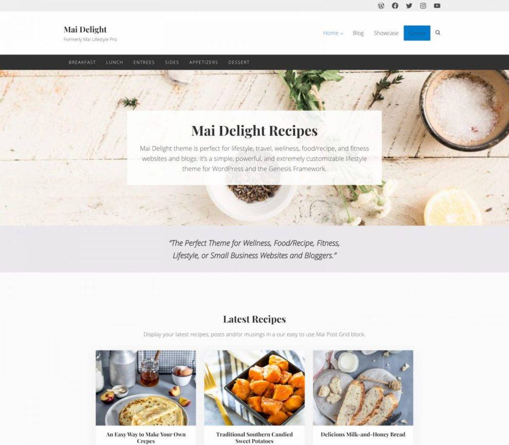 Mai Delight WordPress Theme 2.0.1 Download