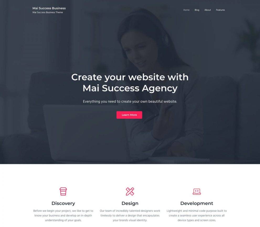 Mai Success wordpress theme